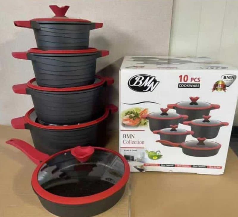 10-Piece BMN Collection Cookware Set