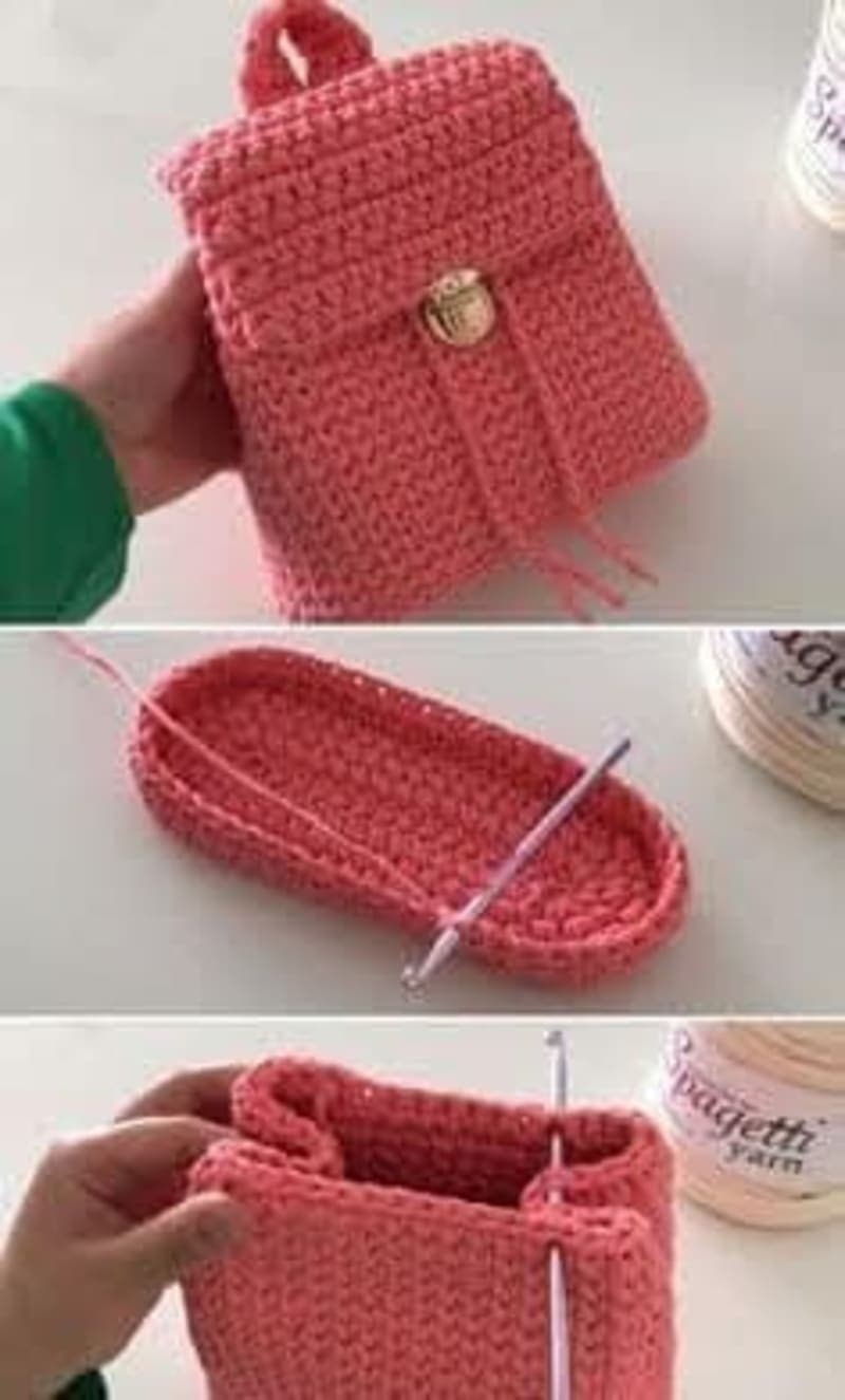 Knitted bags