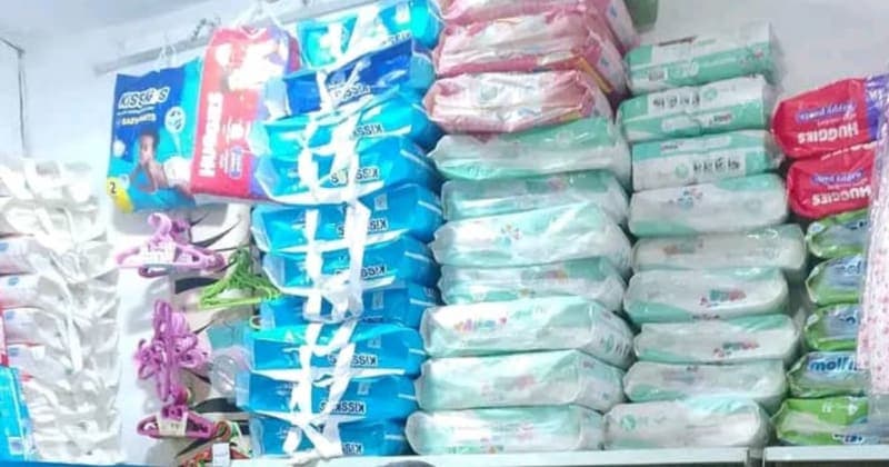 Baby Clothes & Pampers
