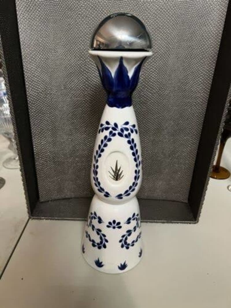 Empty Azul Bottle