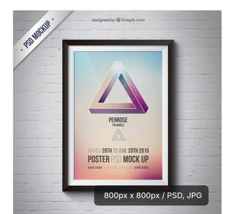 Beautiful wall frames for your living room