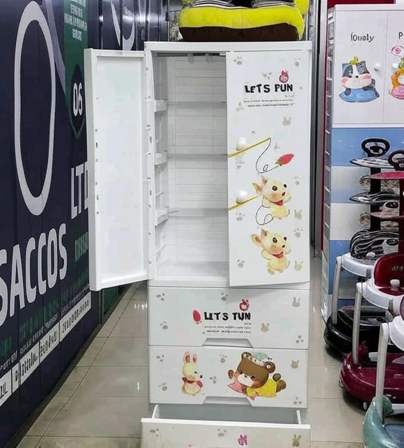 Storage Cabinet & Portable Crib with Bassinet