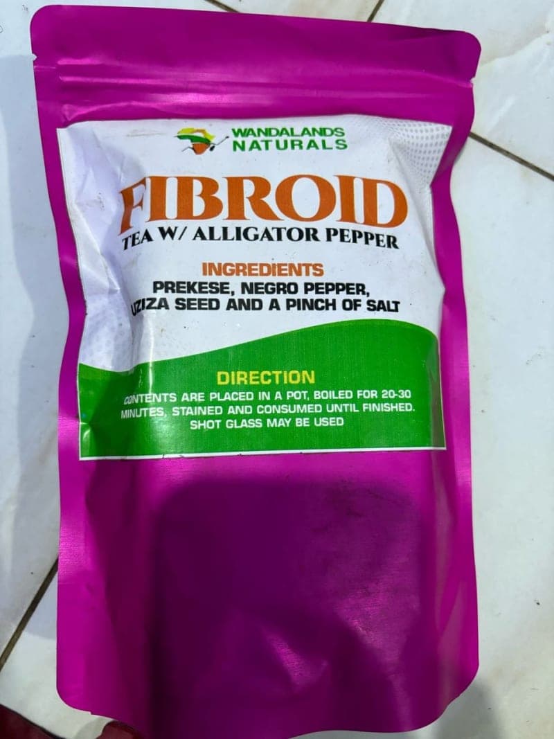 Fibroid Tea w/Alligator Pepper