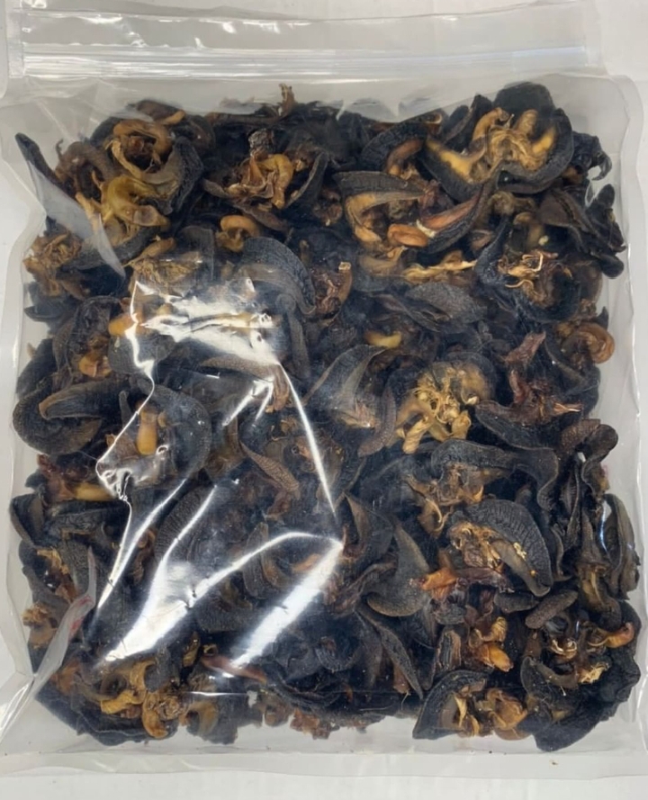 Oven dried snails