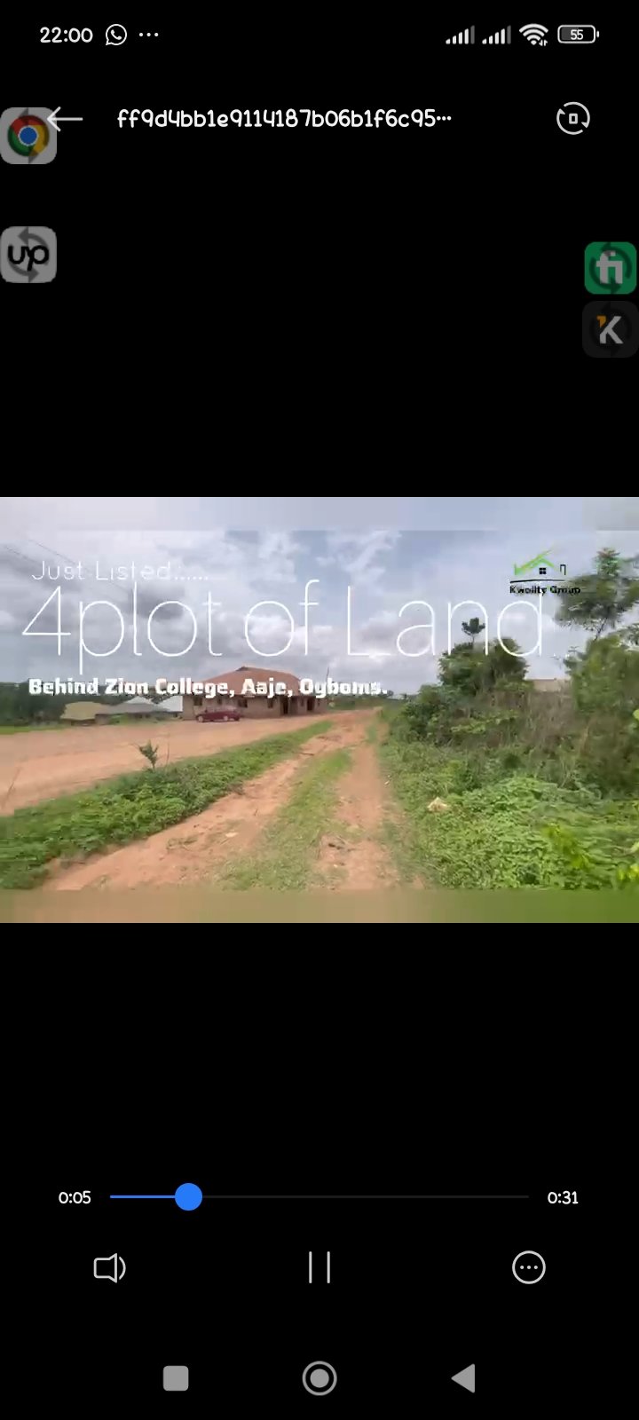 4 plots of land
