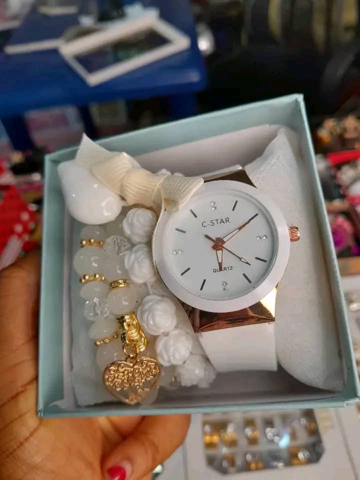 Elegant Wristwatch & Bracelet Sets