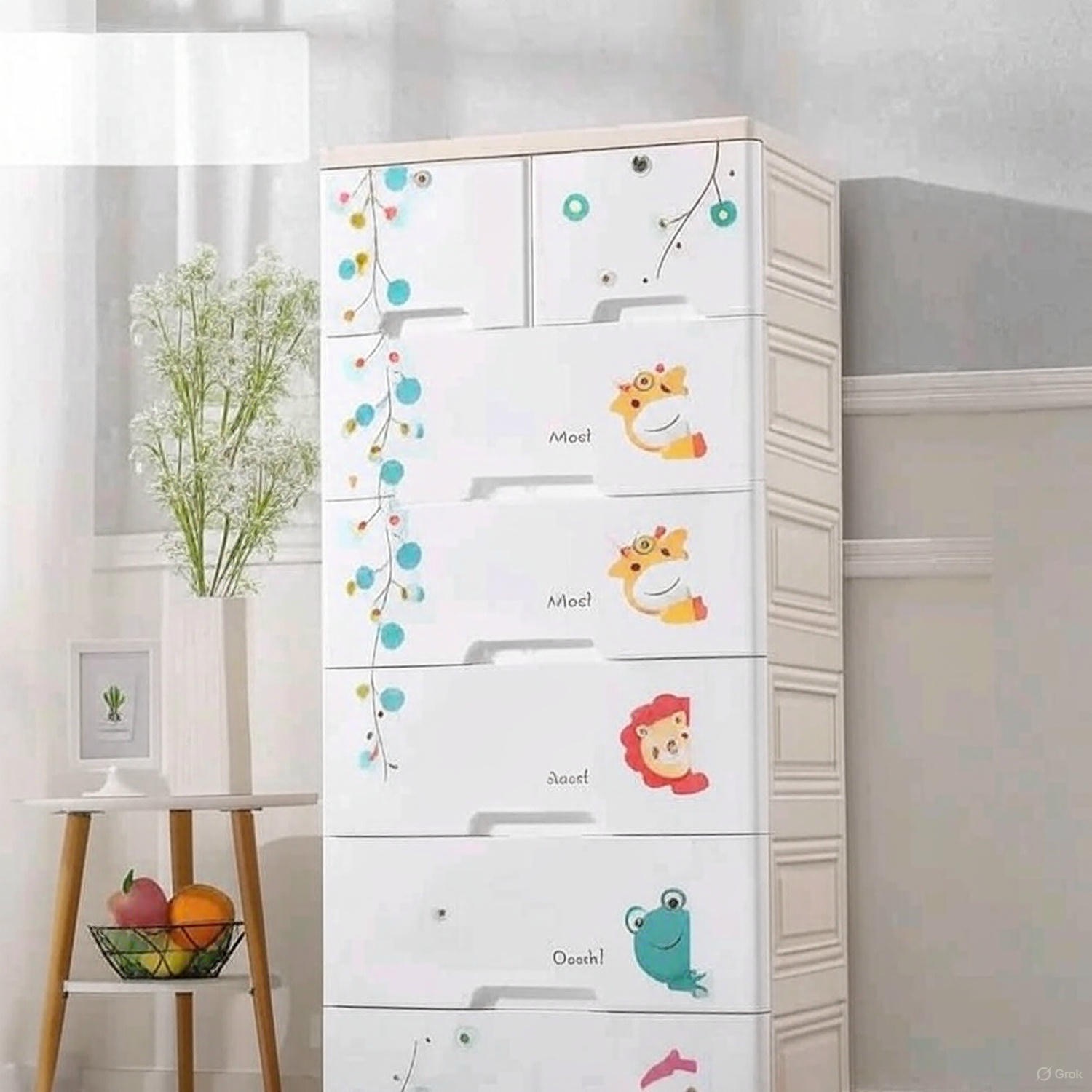 Baby Crib & Storage Unit