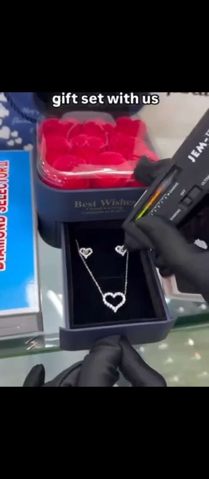 Diamond jewelry set